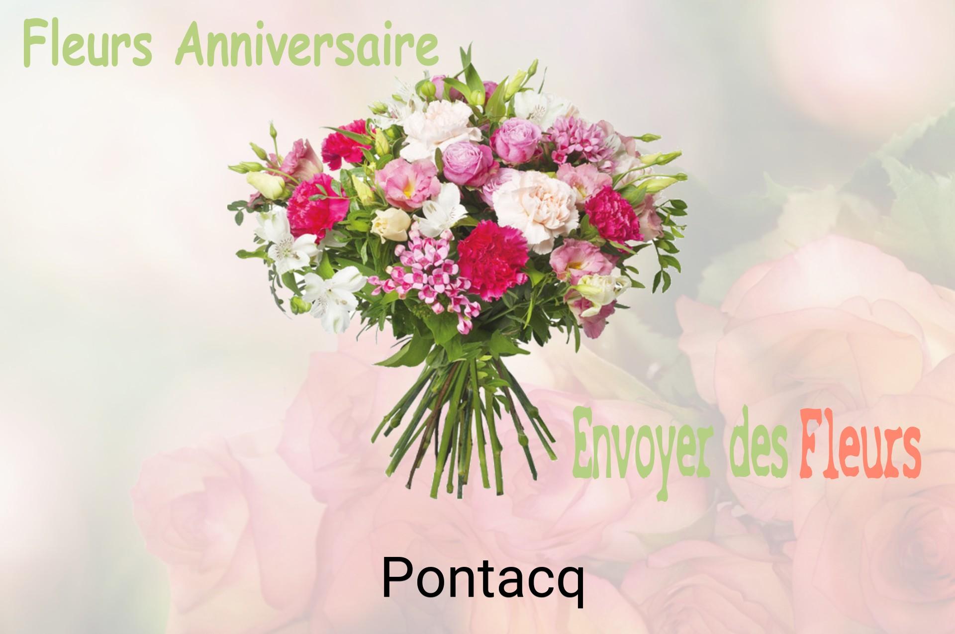 Bouquet de fleurs d’anniversaire livré à Pontacq